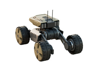 미래 행성 탐사용 로봇 착륙선 Futuristic Robotic Lander for Exploring Planet © asri80