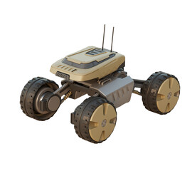 미래 행성 탐사용 로봇 착륙선 Futuristic Robotic Lander for Exploring Planet © asri80