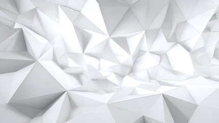 Obraz premium Abstract geometric shapes create a modern, polygonal with a futuristic and crystalline appearance, perfect for adding depth and dimension to designs.