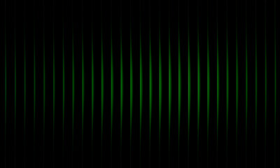 Abstract glowing green vertical light stripes background with gradient effect, futuristic neon pattern, digital energy design, modern technology illumination concept