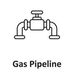 Fototapeta premium as pipeline Vector icon which can easily modify or edit