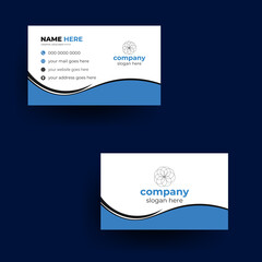 Creative and modern business card template