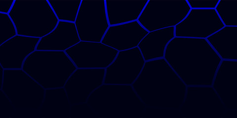 technology background hexagon glow neon line business background theme