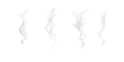 Realistic Smoke Texture PNG Background.
