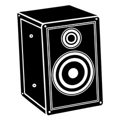 Modern Speaker Icon Vector &ndash; Editable Audio & Sound Graphic Design