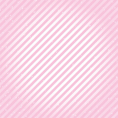 Pink diagonal striped background with sparkles and gradient light