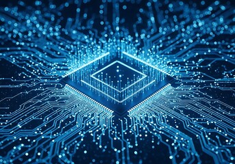 fiber optics background with lots light spots