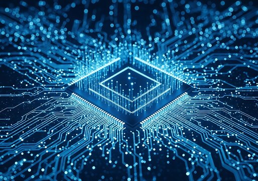 fiber optics background with lots light spots