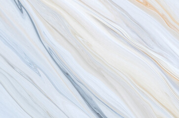 Obraz premium Marble rock texture blue ink pattern liquid swirl paint white dark that is Illustration background for do ceramic counter tile silver gray that is abstract waves skin wall luxurious art ideas concept.