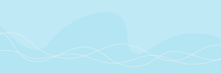abstract background banner background wave .blue gradations.simple design. Modern trendy design, creative,