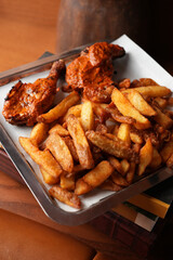 Tandoori Chicken and Thick-Cut Fries