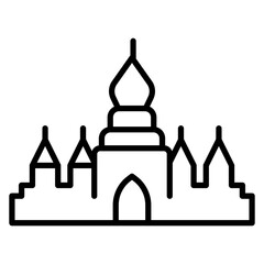 Obraz premium Castle icon