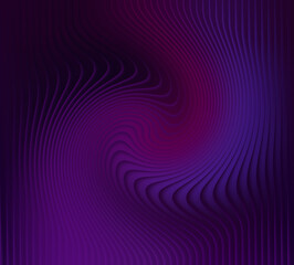 Obraz premium Abstract purple swirl with textured lines