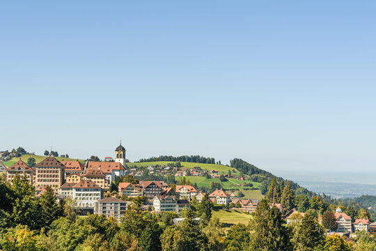 Swiss village of Trogen in Appenzellerland, Canton of Appenzell Ausserrhoden, Switzerland
