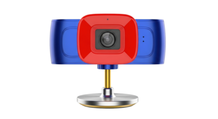 Isolated camera webcam device, smart security sensor, surveillance technology for video recording