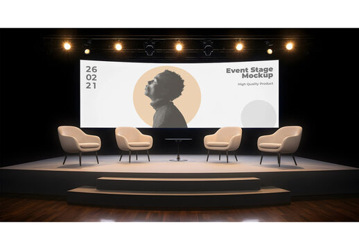 Event Stage Mockup