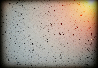 Abstract splatter paint background with texture