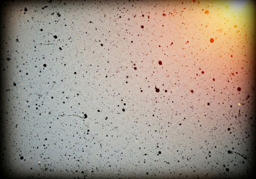 Abstract splatter paint background with texture