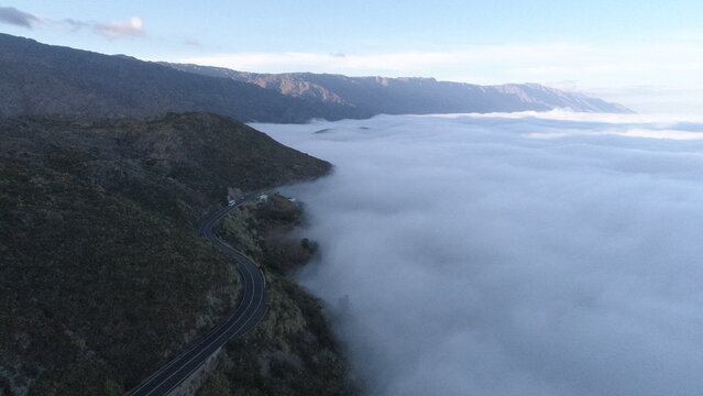 Rutas con neblina