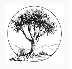palm tree vector illustration