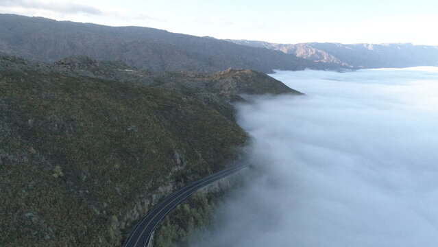 Rutas con neblina