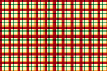 Christmas Check Plaid Patterns. Rustic Xmas Seamless Pattern Background.