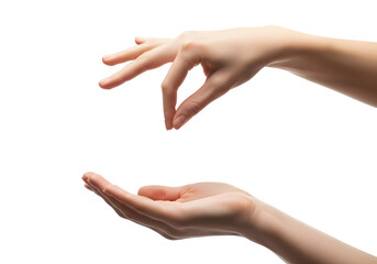 Hands Offering Gesture on Black Background, Creative Concept, Giving, Receiving, Donation, Blessing, Hope, Spirituality, Caring, Protection, Charity, Support