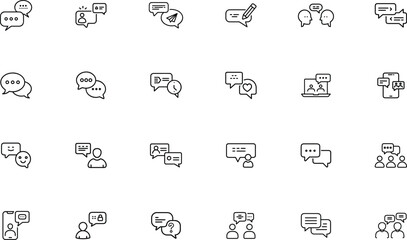 Communication Icon for Connection and Message Design