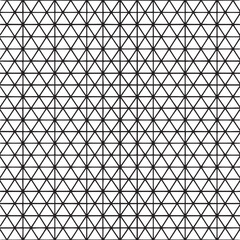 Vector art of geometric pattern of interconnected triangles