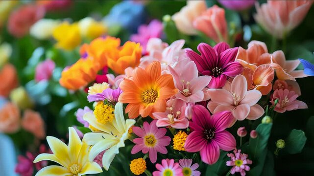 Vibrant annual flower celebration showcasing nature's beauty and usefulness