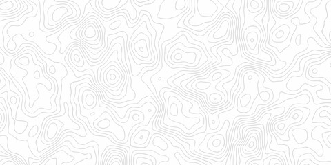 White mountain landscape topography map contour grid discovery diagram area topographic spiral map design.	