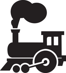 Agriculture and Farming Silhouette Vector Illustration Featuring Tractor, Farmland, and Rural Landscape