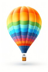 Fototapeta premium Balloon aircraft vehicle transportation.