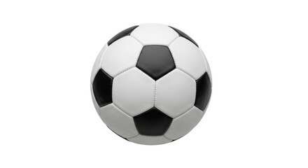 Fototapeta premium Soccer ball for sports and recreational use isolated PNG with Transparent Background