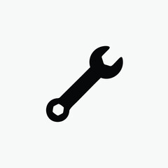 wrench editable stroke outline icon