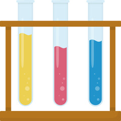 test tube with liquid