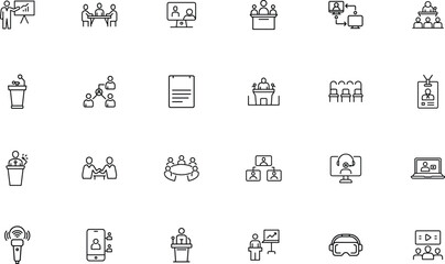 Workshop Icon for Skill Training and Learning Concept