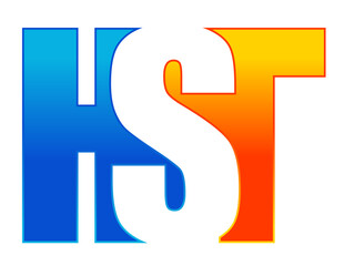 HST Letter Initial Logo Design Template Vector Illustration Stock Vector | Adobe Stock