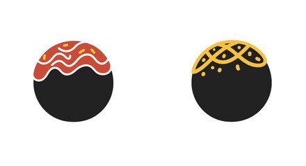 Two stylized egg shaped icons with different decorative patterns shown