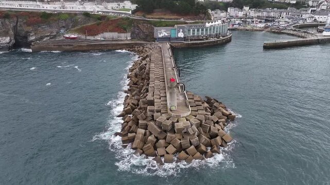 Faro de Luarca en la Comarca del Vald&eacute;s, Asturias