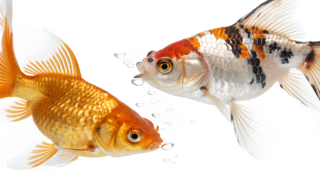 goldfish, isolated on a transparent background PNG - Powered by Adobe