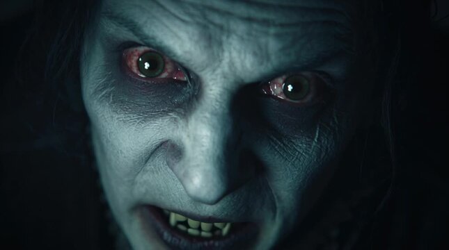 A hag with yellow teeth and irritated red eyes. A vixen who practices occultism