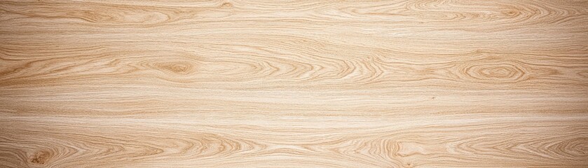 Light Beige Wood Texture Background with Natural Grain Pattern for Use in Crafts, Design, or Interior Decoration Projects