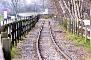 Fototapeta premium Coal Mine Railway