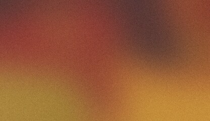 Abstract textured background with a gradient of warm autumnal colors transitioning from deep red to golden yellow and brown hues