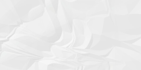 Crumple crushed aged white obsolete rumple craft design. wrinkle ripped creased white crumple aged closeup recycled document grunge paper background.	