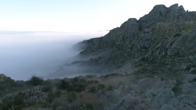 Rutas con neblina