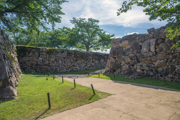 雲海の城 竹田城 枡形虎口