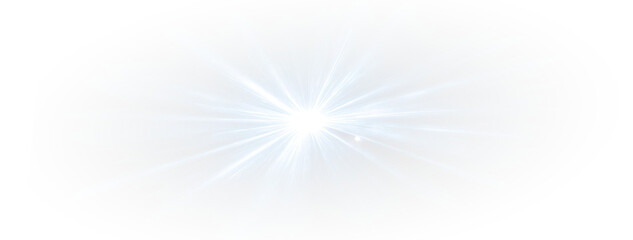 Vector transparent sunlight with sun glare. Overlay, Sun rays and glare, Sun, sunrays, light...