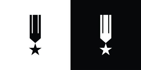 Veteran icon concept design element. pictogram icons.
